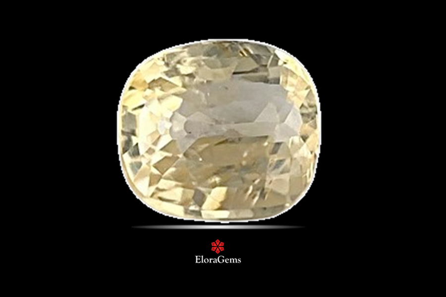 Yellow Sapphire (Pushparag) 6x6 MM 1.18 carats