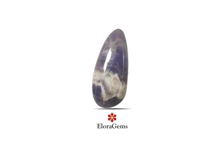 Amethyst Lace Agate 32x14 MM 17.55 carats