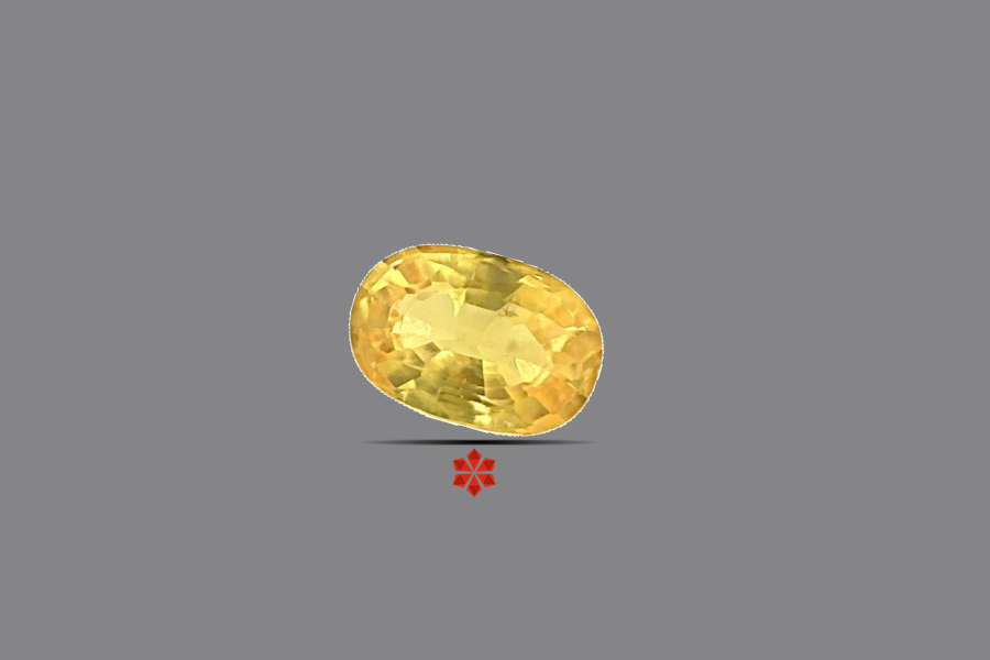 Yellow Sapphire (Pushparag) 7x5 MM 1.11 carats
