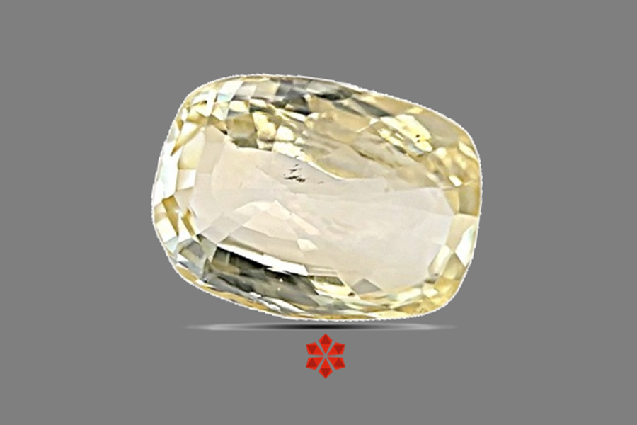 Yellow Sapphire (Pushparag) 9x7 MM 2.1 carats