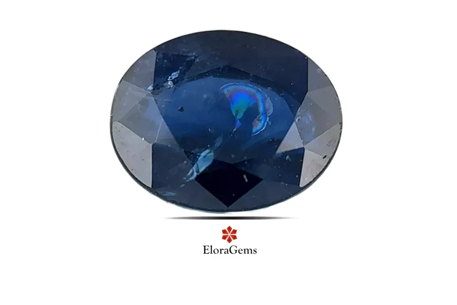 Blue Sapphire (Neelam) 9x7 MM 2.43 carats