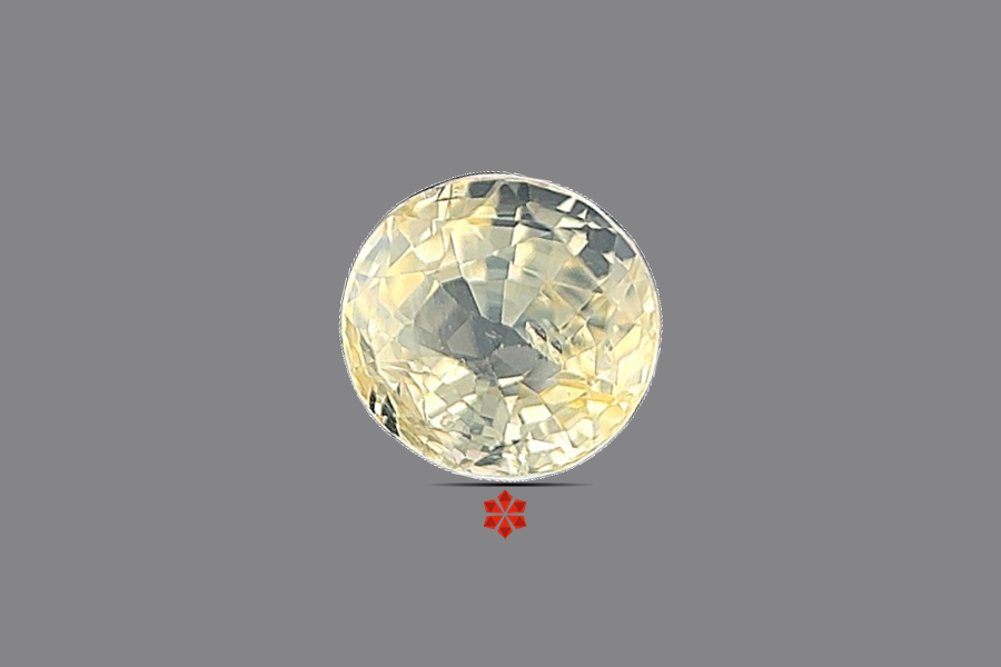 Yellow Sapphire (Pushparag) 7x7 MM 2.02 carats