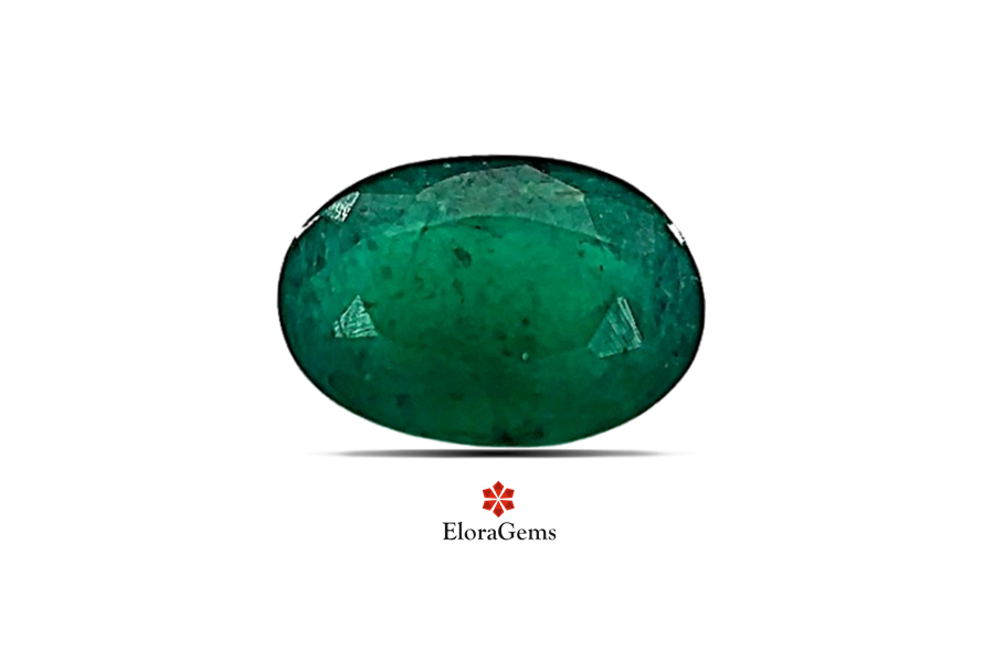 Emerald (Maragadham) 7x5 MM 0.6 carats