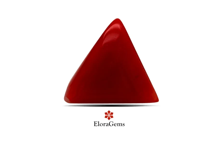 Red Coral (Pavalam) 12x12 MM 3.93 carats