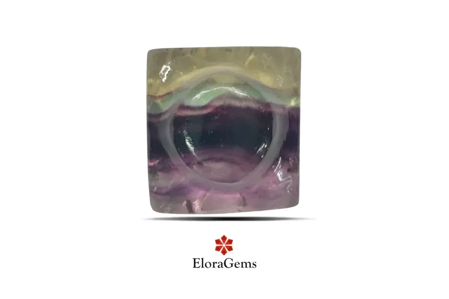 Fluorite 17x16 MM 24.48 carats