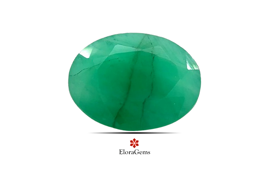 Emerald (Maragadham) 8x6 MM 1.21 carats