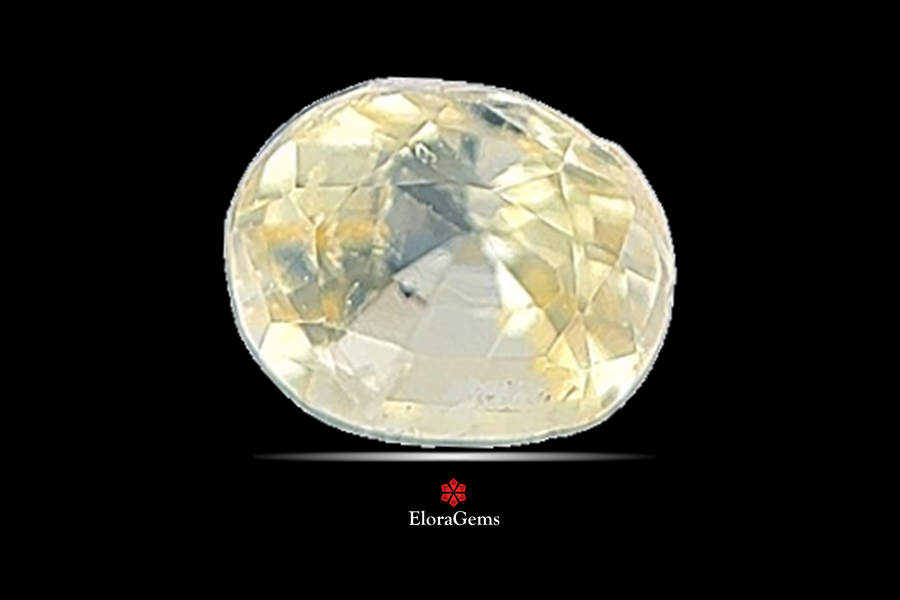 Yellow Sapphire (Pushparag) 6x5 MM 0.84 carats