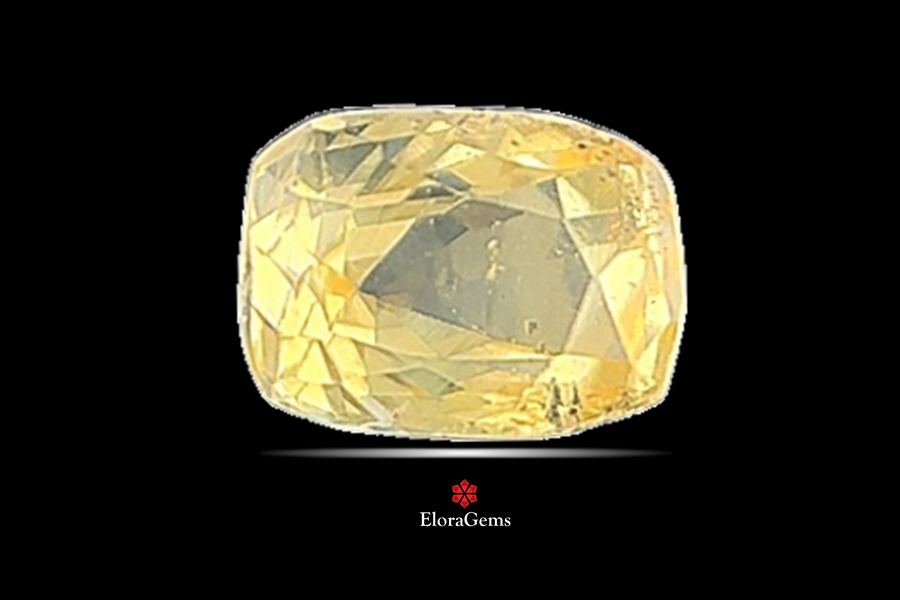 Yellow Sapphire (Pushparag) 6x4 MM 0.75 carats