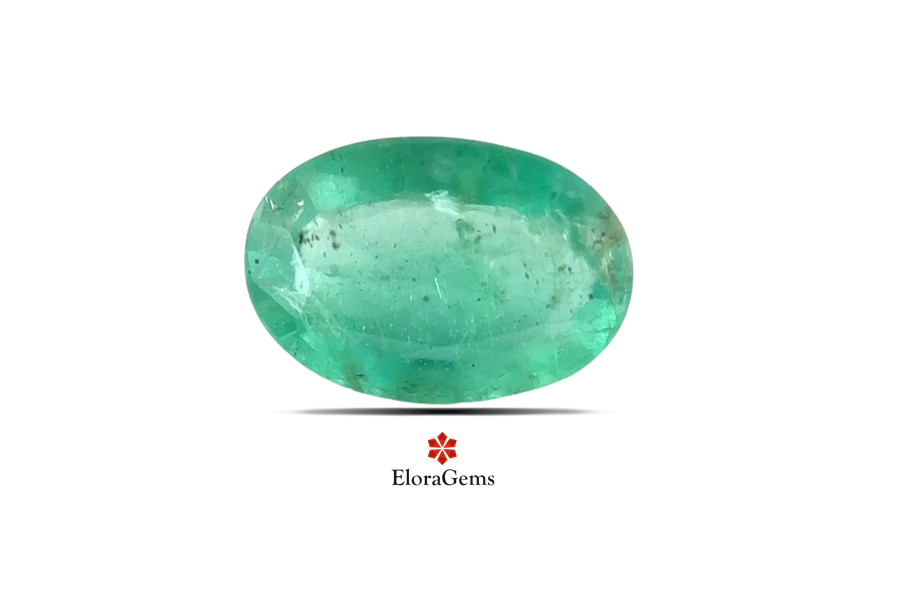 Emerald (Maragadham) 7x5 MM 0.66 carats
