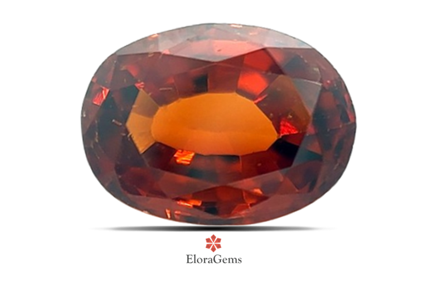 Hessonite (Gomed) 10x7 MM 3.1 carats