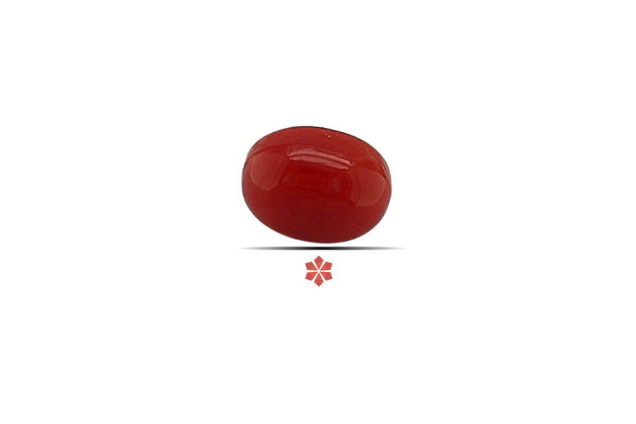 Red Coral 7x5 MM 1.21 carats