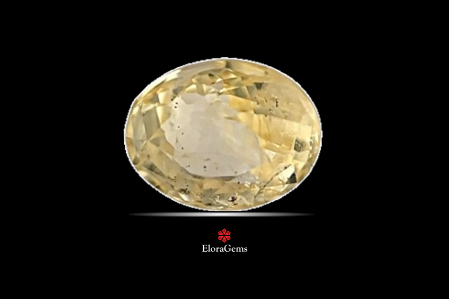 Yellow Sapphire (Pushparag) 7x6 MM 1.82 carats