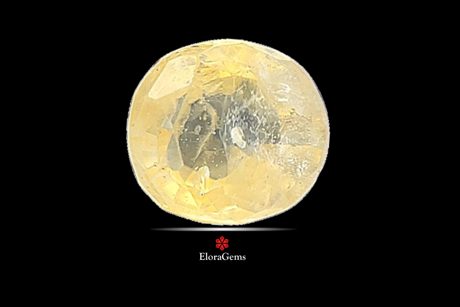 Yellow Sapphire (Pushparag) 8x8 MM 2.48 carats