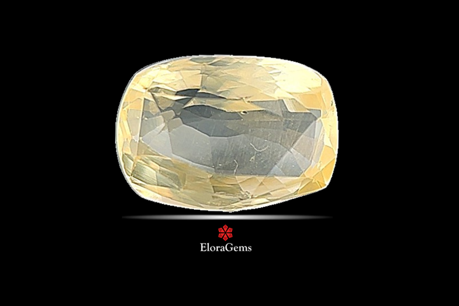 Yellow Sapphire (Pushparag) 8x6 MM 2.15 carats
