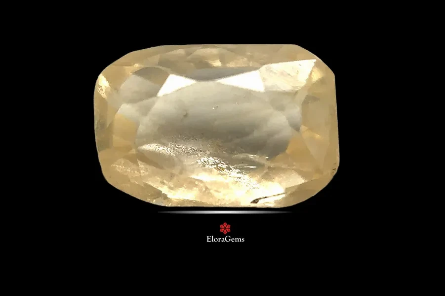 Yellow Sapphire (Pukhraj) 6x4 MM 0.68 carats
