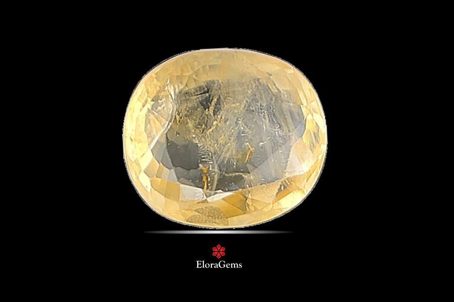 Yellow Sapphire (Pushparag) 9x8 MM 2.66 carats