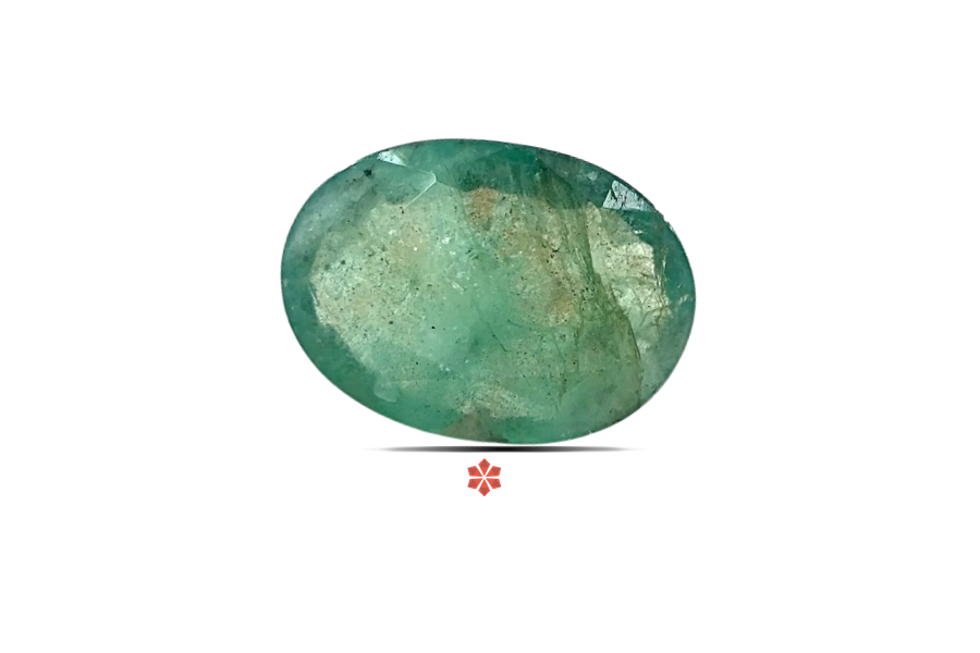 Emerald (Maragadham) 11x9 MM 4.25 carats