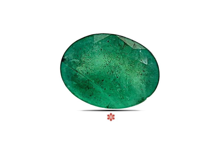 Emerald (Maragadham) 13x10 MM 4.23 carats