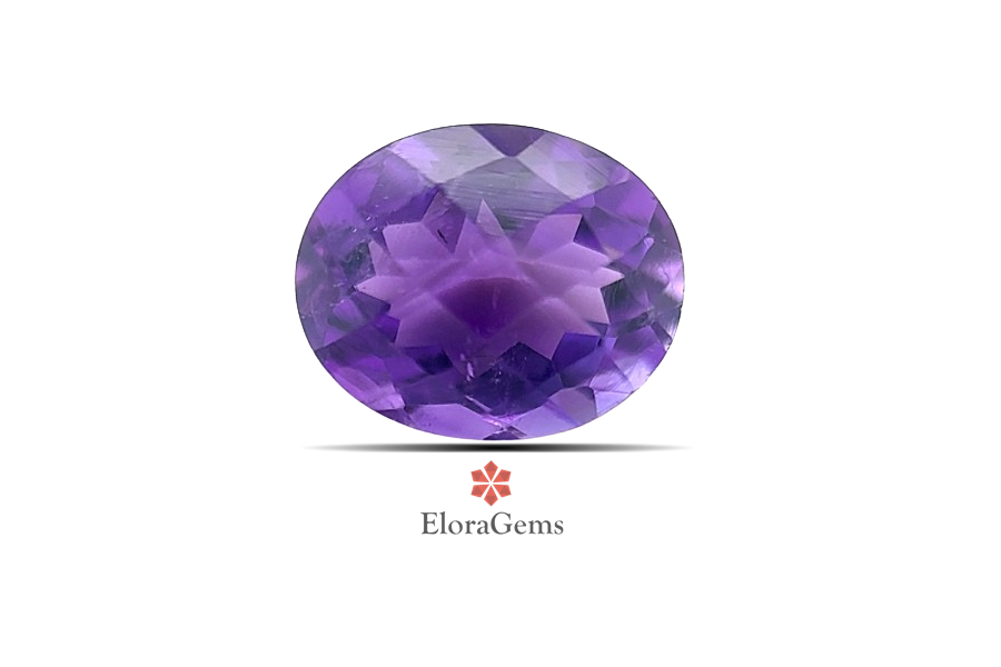 Amethyst 11x9 MM 3.69 carats