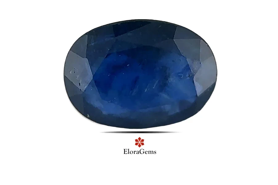 Blue Sapphire (Neelam) 8x7 MM 1.3 carats