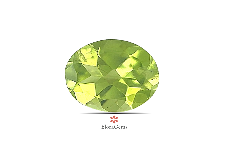 Peridot 8x6 MM 1.25 carats