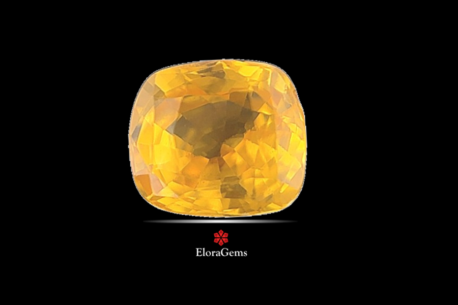 Yellow Sapphire (Pushparag) 7x7 MM 1.98 carats