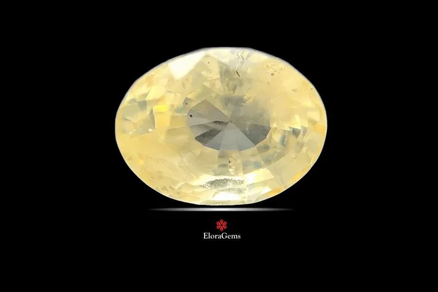 Yellow Sapphire (Pukhraj) 9x7 MM 2.62 carats