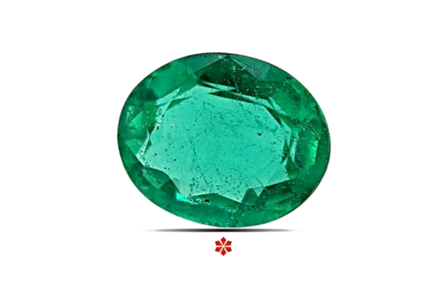 Emerald (Maragadham) 8x7 MM 1.36 carats