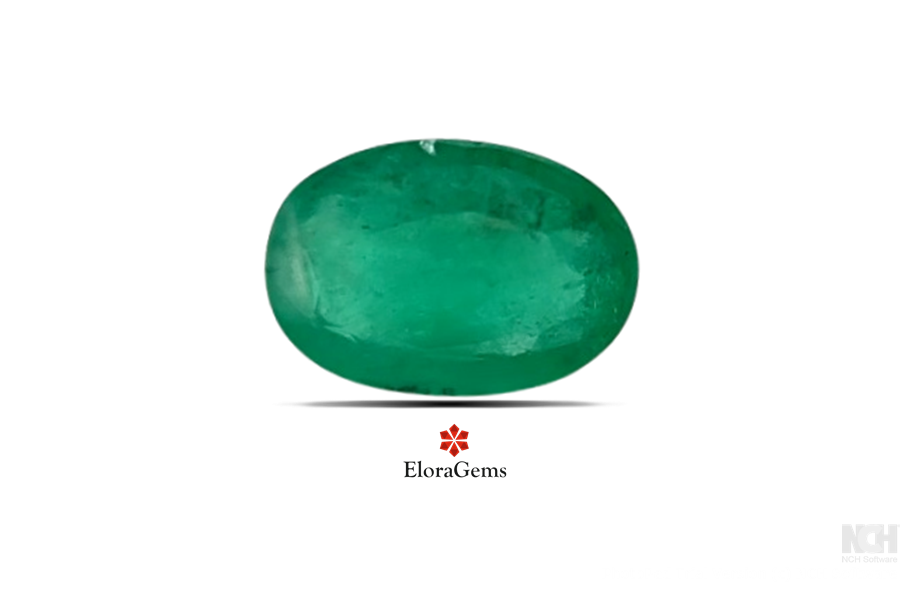 Emerald (Maragadham) 7x5 MM 0.61 carats