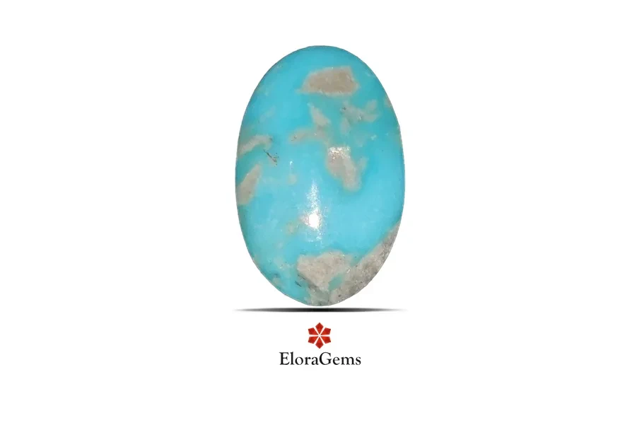 Turquoise 16x11 MM 6.63 carats