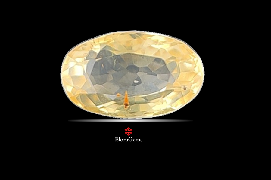 Yellow Sapphire (Pushparag) 7x5 MM 1.11 carats