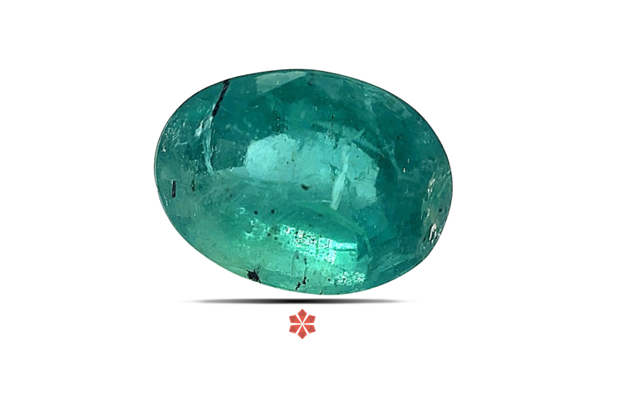 Emerald (Maragadham) 9x7 MM 1.75 carats