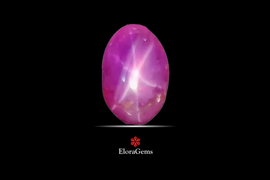 Star Ruby 7x5 MM 0.96 carats