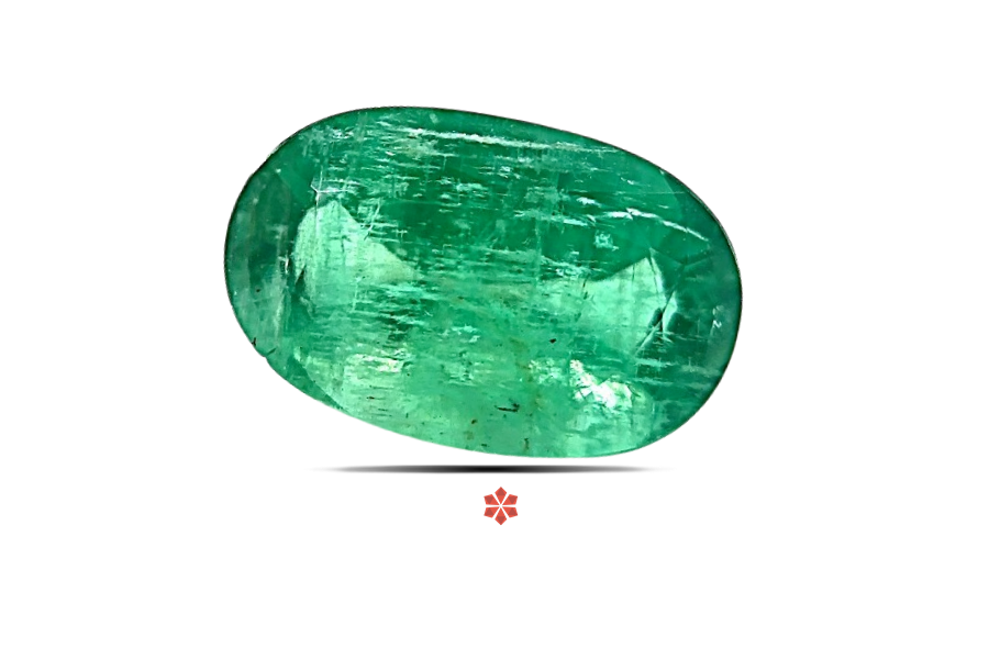 Emerald (Maragadham) 15x10 MM 5.88 carats