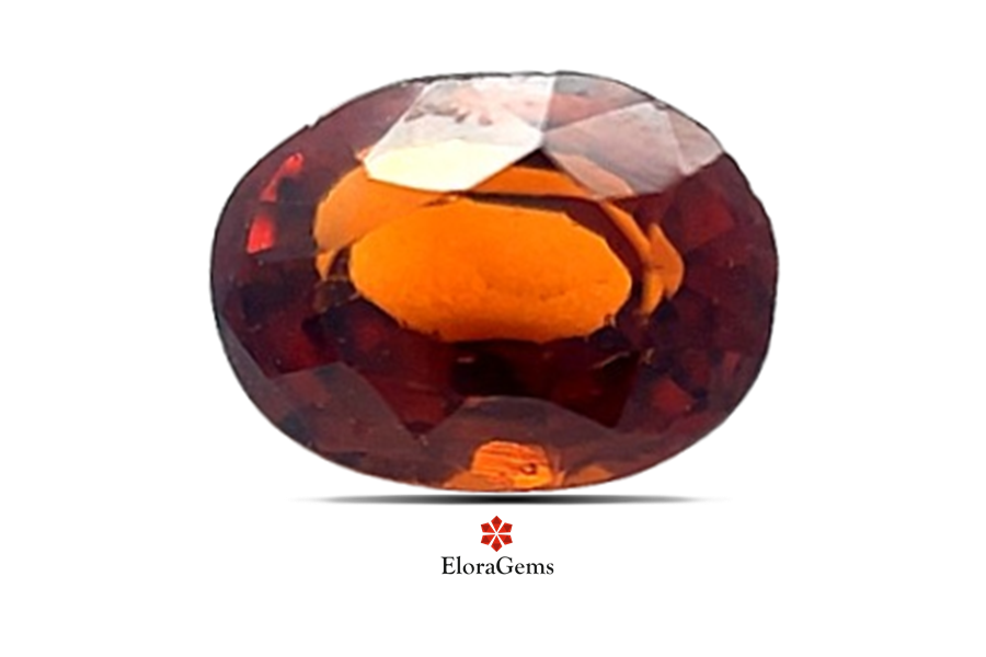 Hessonite (Gomed) 7x5 MM 1.1 carats