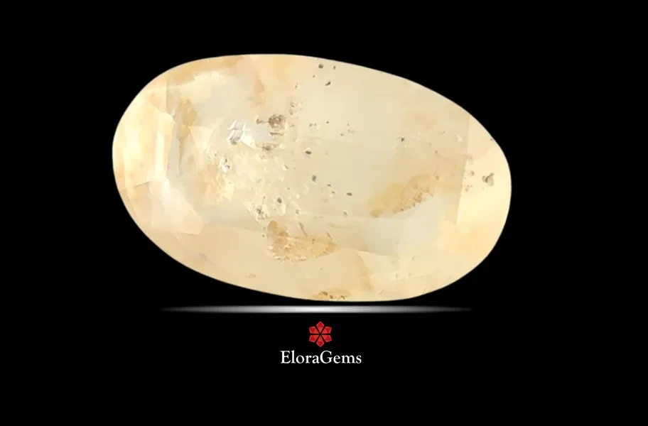 Yellow Sapphire (Pushparag) 13x8 MM 5.55 carats