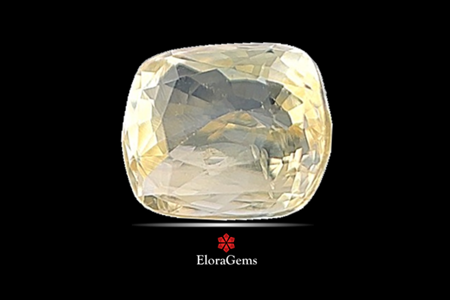 Yellow Sapphire (Pushparag) 7x6 MM 1.8 carats