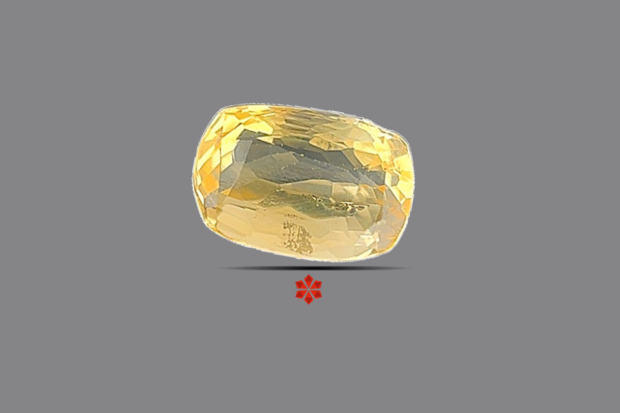 Yellow Sapphire (Pushparag) 8x5 MM 1.41 carats