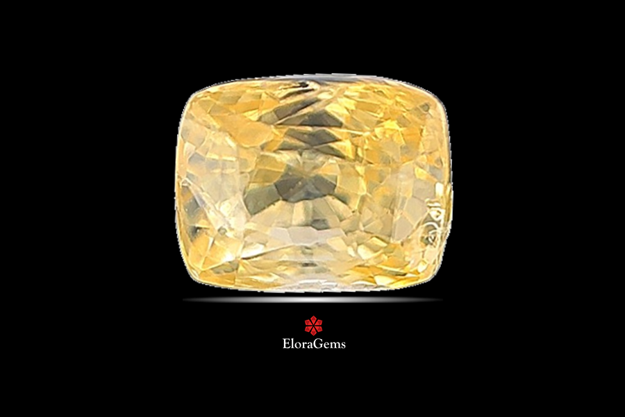 Yellow Sapphire (Pushparag) 7x5 MM 2.12 carats