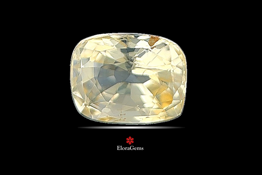 Yellow Sapphire (Pushparag) 8x6 MM 2.04 carats