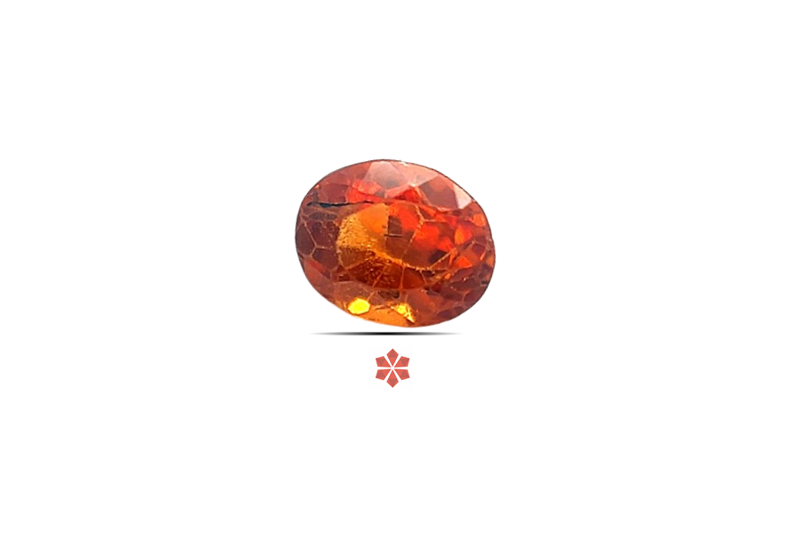 Hessonite (Gomed) 6x5 MM 0.71 carats
