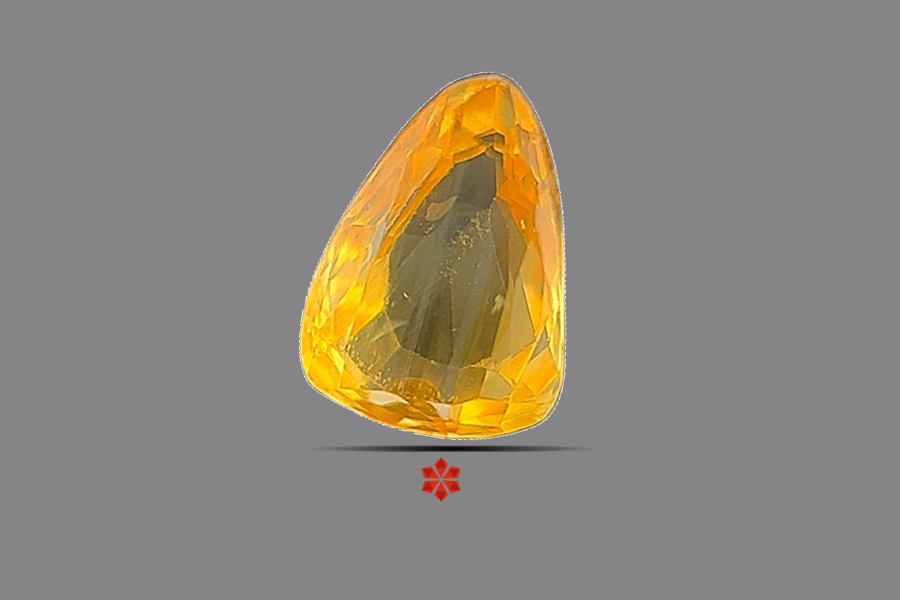 Yellow Sapphire (Pushparag) 8x6 MM 1.46 carats
