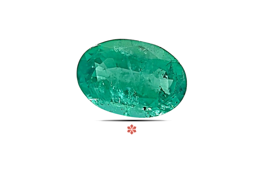 Emerald (Maragadham) 7x5 MM 0.62 carats