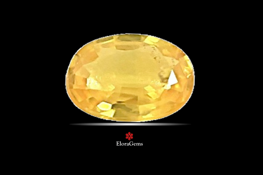 Yellow Sapphire (Pushparag) 7x5 MM 1.01 carats