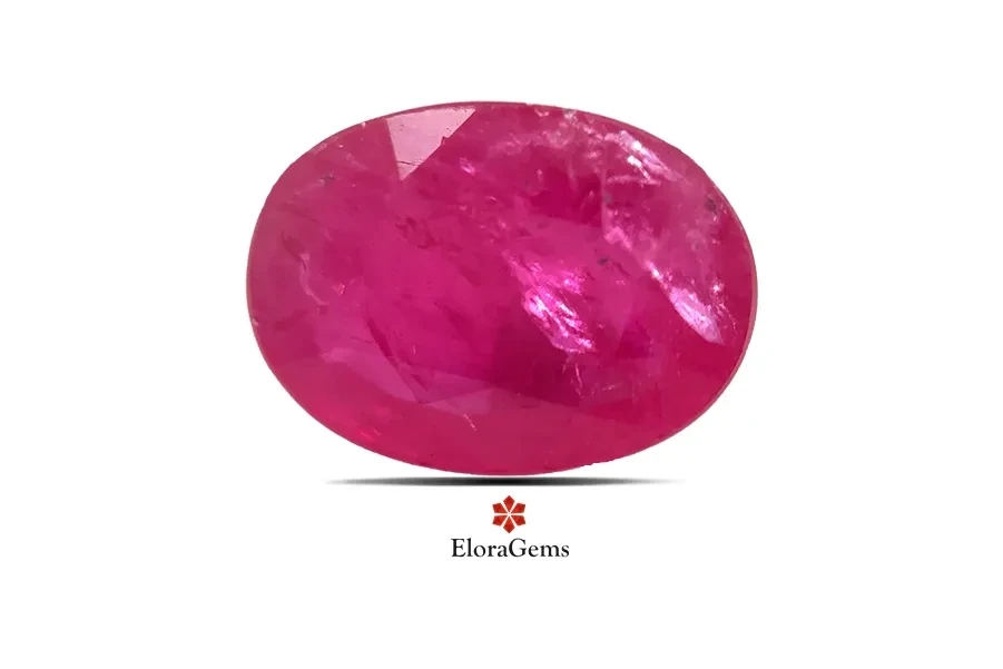 Ruby (Manik) 8x6 MM 1.4 carats