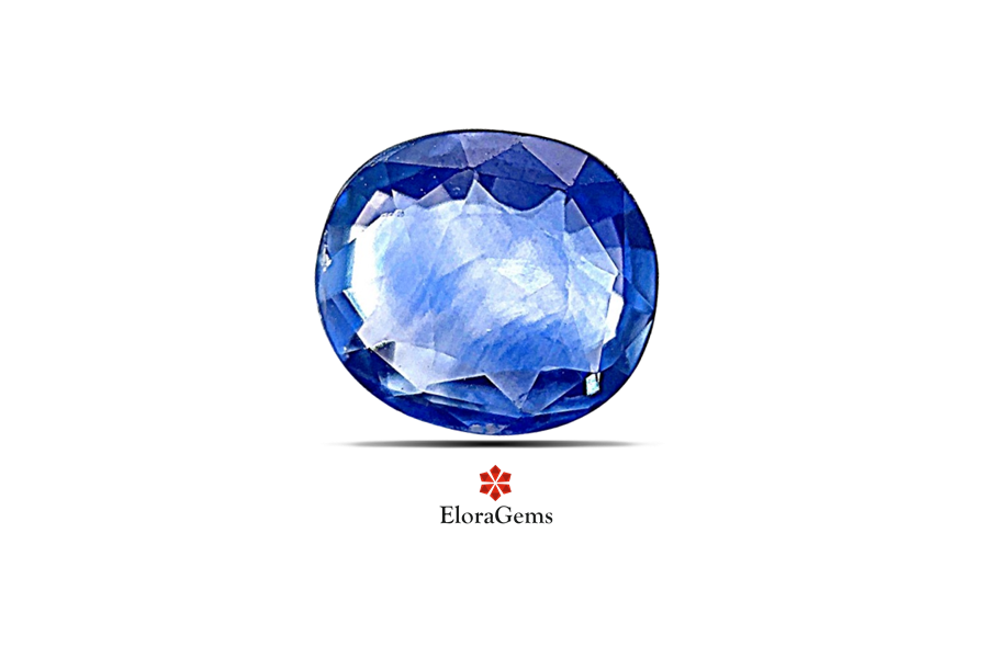 Blue Sapphire (Neelam) 7x6 MM 1.36 carats