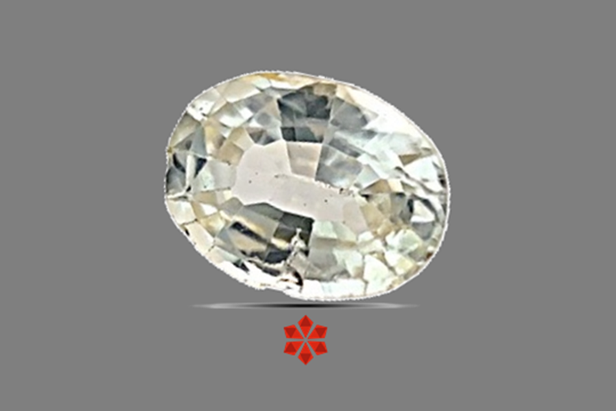 Yellow Sapphire (Pushparag) 6x5 MM 0.64 carats
