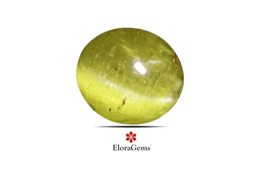 Apatite Cat's Eye 9x8 MM 3.94 carats