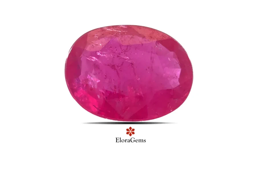 Ruby (Manik) 8x6 MM 1.3 carats