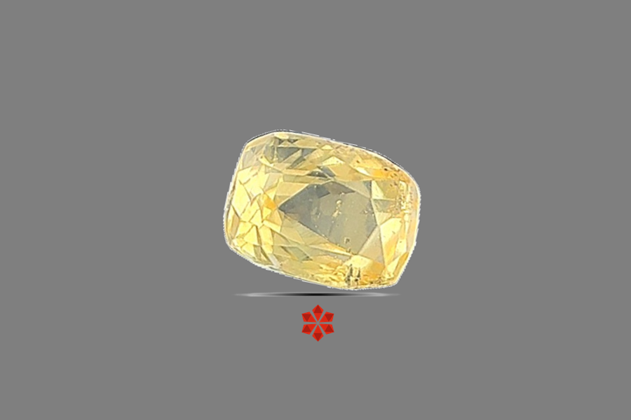 Yellow Sapphire (Pushparag) 6x4 MM 0.75 carats